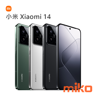 小米 Xiaomi 14 搭載6.36 吋1.5K LTPO OLED 螢幕，採用與TCL 華星聯合研發的全新高能效發光材質C8，能夠帶來最高3000nits 峰值亮度，同時也降低螢幕功耗和增加可視角度